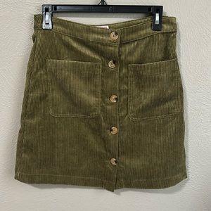 Cute Button Skirt